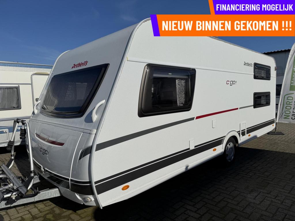 Dethleffs C'Go 515 RK, STAPELBED, RONDZIT, TREINZIT,VOORTENT, Caravans en Kamperen, Caravans, Hordeur, Rondzit, 7 tot 8 meter