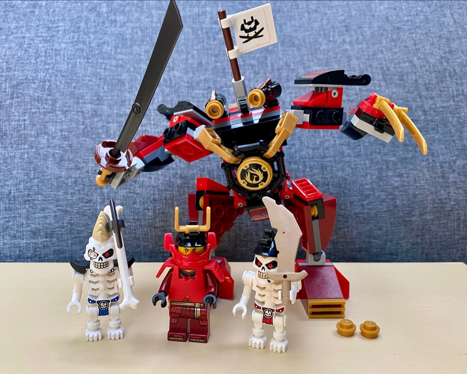 Lego Ninjago Legacy 70665 The Samurai Mech, Ophalen of Verzenden, Gebruikt, Overige merken