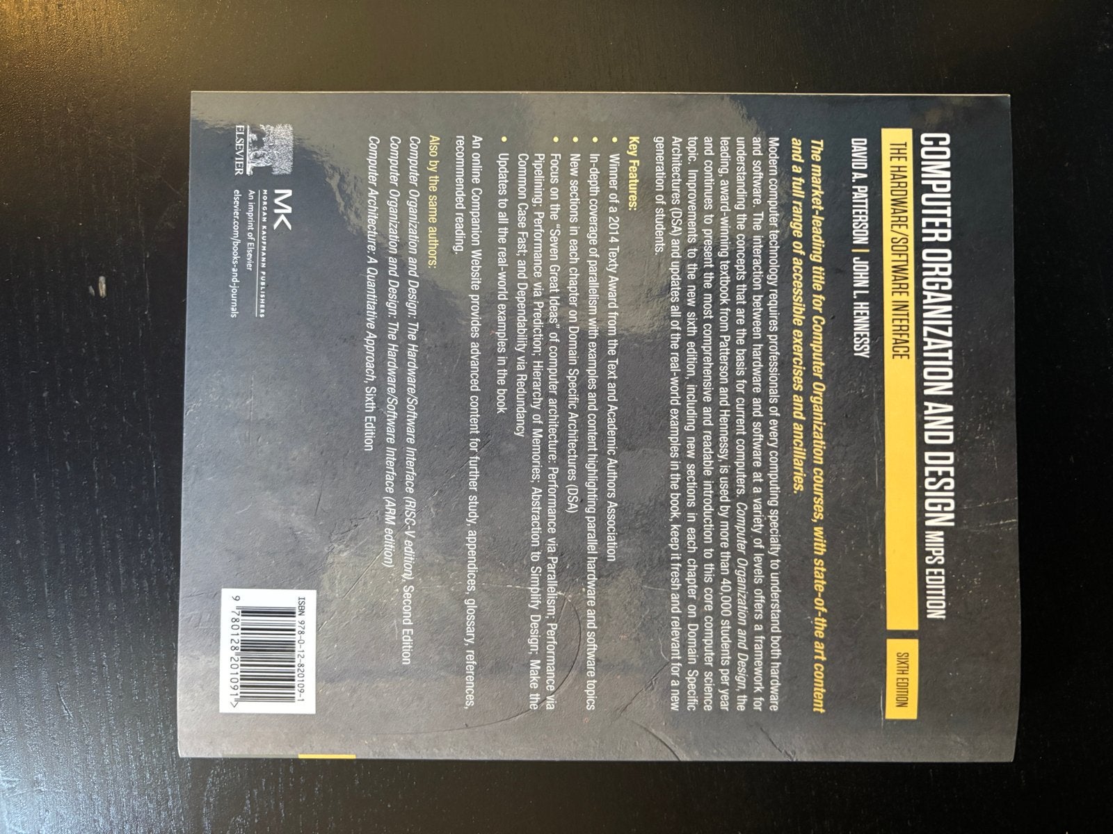 Computer Organisatie en Ontwerp MIPS Editie, Boeken, Informatica en Computer, Ophalen of Verzenden, Nieuw, Hardware