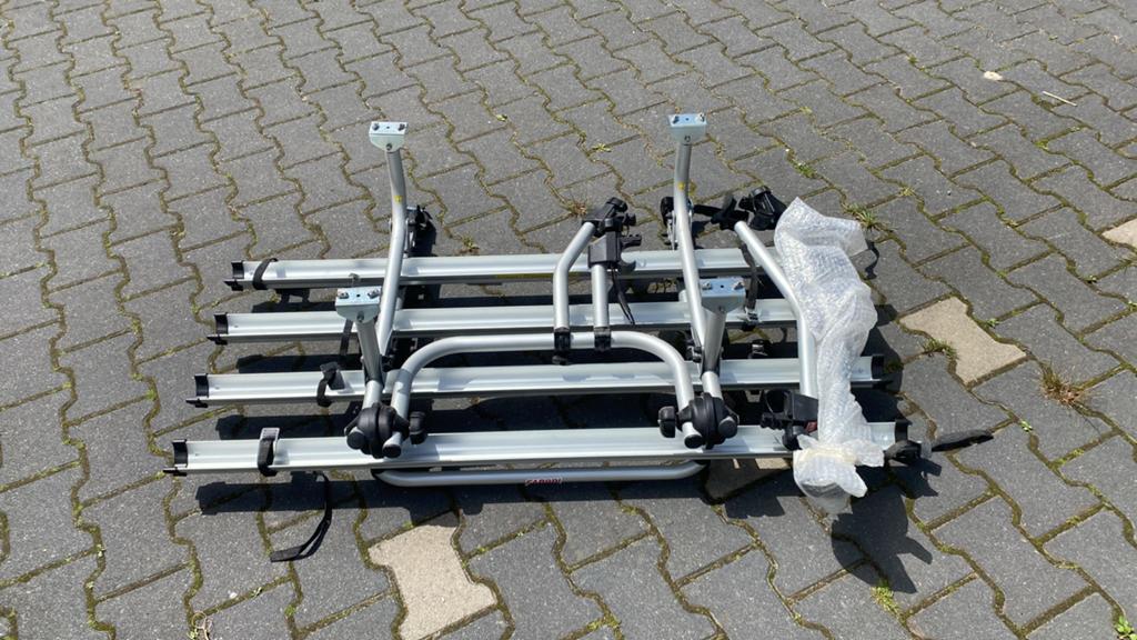 Fabbri Fietsdrager voor 4 fietsen - NIEUW, Auto diversen, Fietsendragers, Ophalen of Verzenden, 3 fietsen of meer, Nieuw, Trekhaakdrager