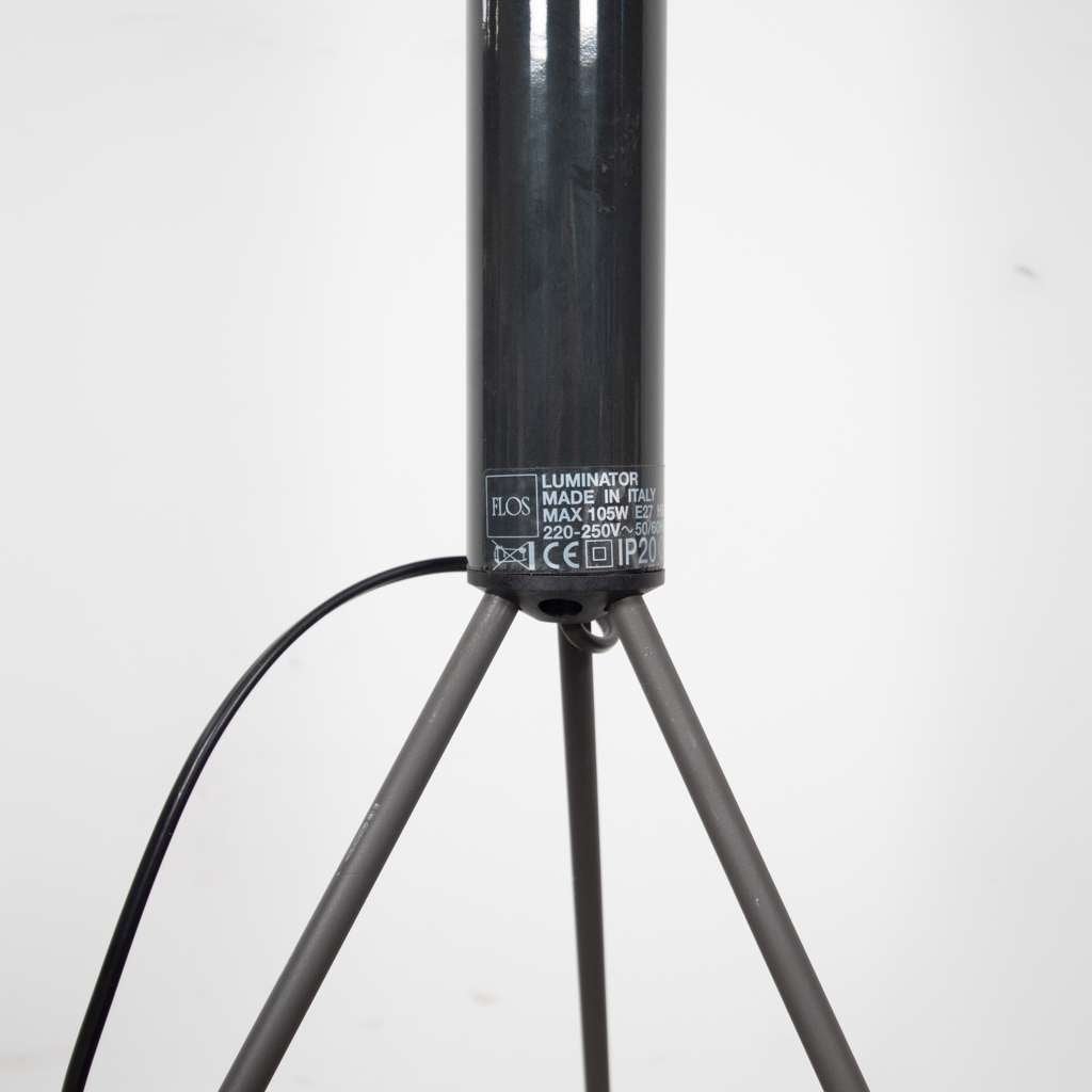 1x Flos Luminator Vloerlamp Antraciet Metaal, Niet ingevuld, Niet ingevuld, Zo goed als nieuw, Metaal