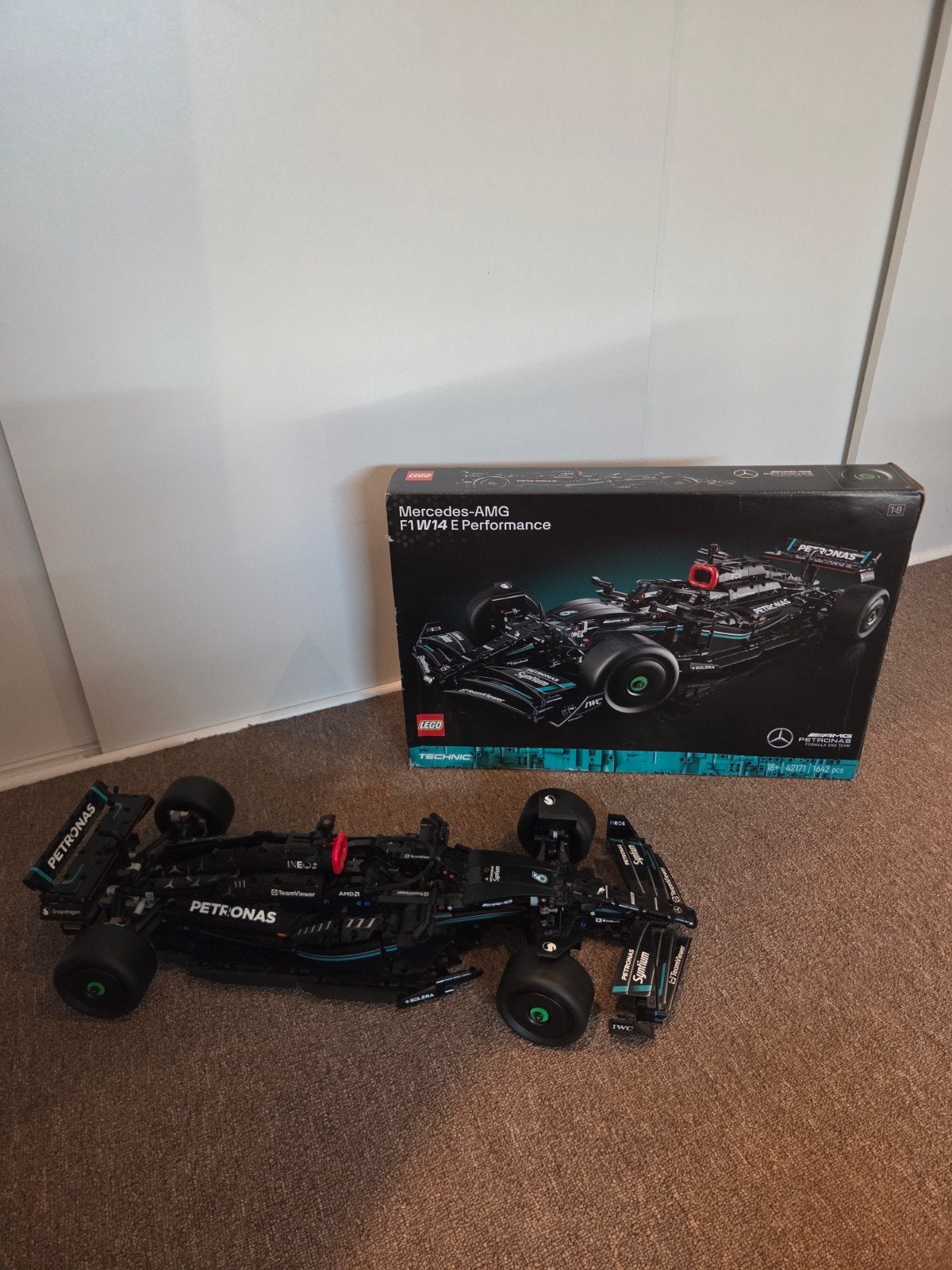 Lego 42171 Technic Mercedes-AMG F1 W14 E Performance, Kinderen en Baby's, Ophalen of Verzenden, Zo goed als nieuw, Overige merken