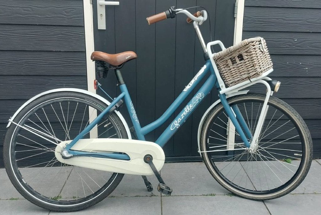 Gazelle Miss Grace meisjesfiets, Terugtraprem, Gebruikt, Versnellingen, Gazelle