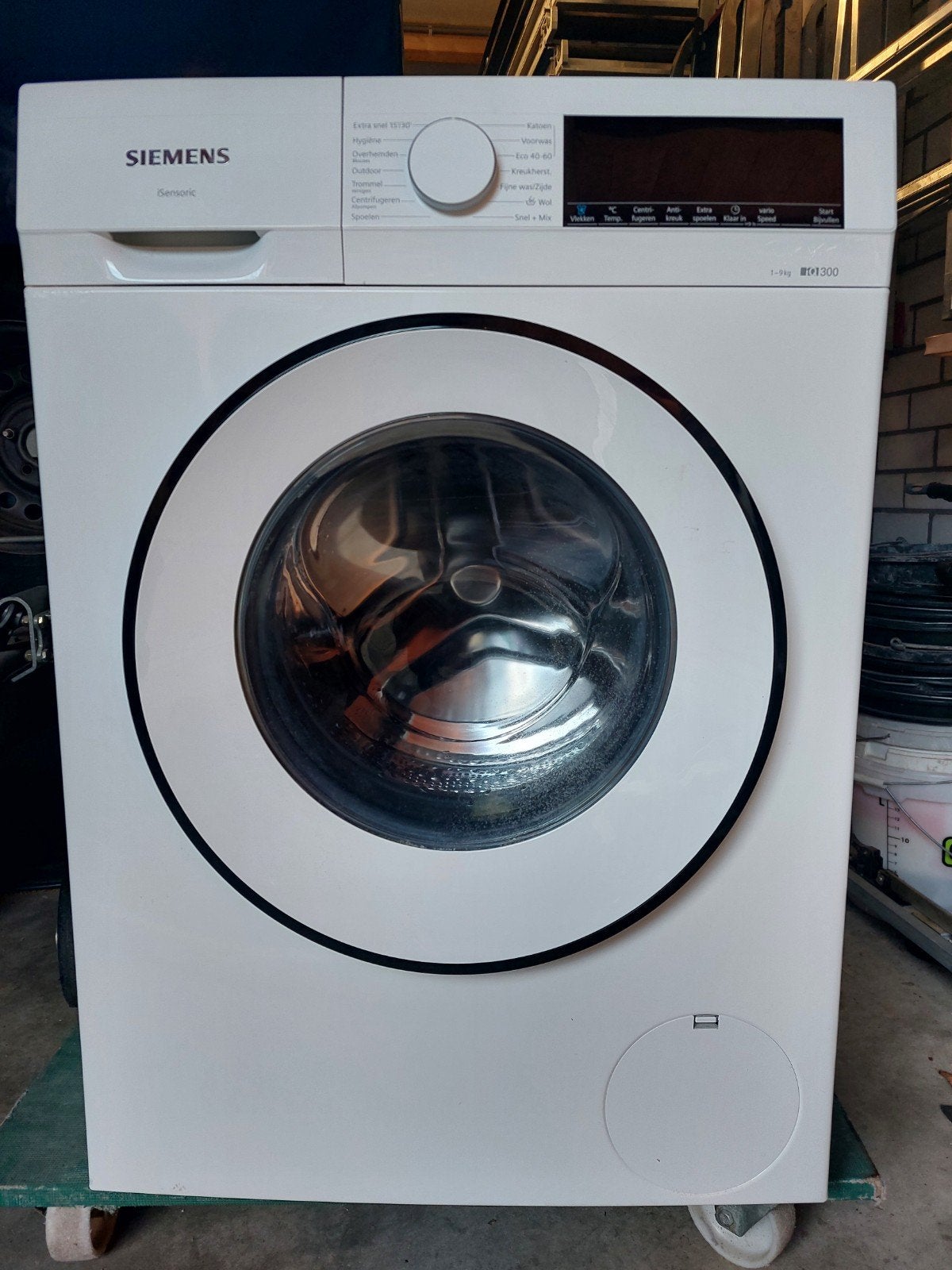 Siemens iSensoric Wasmachine - WG44G005NL/01, Ophalen, Zo goed als nieuw, Voorlader, Kort programma