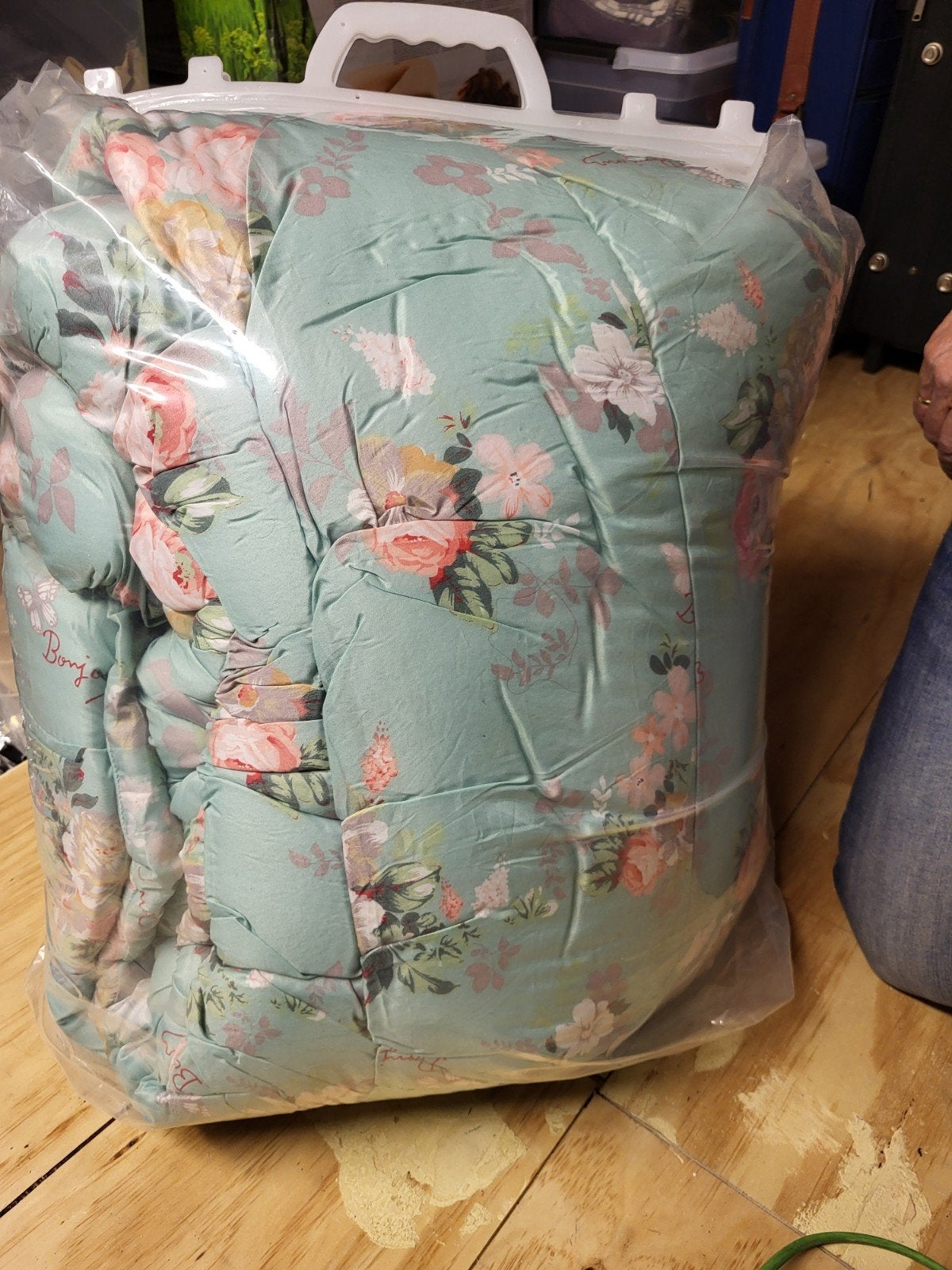 Dekbed, Ophalen, Tweepersoons, Blauw, Deken of Dekbed