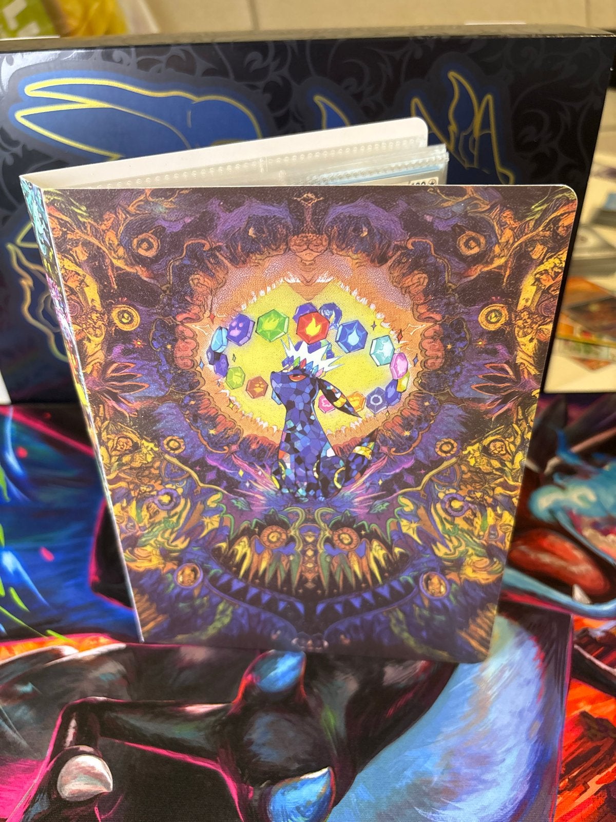 Pokémon Verzamelmap 240 Kaarten - 50+ Originele Kaarten, Ophalen of Verzenden, Nieuw, Boek of Catalogus, Foil