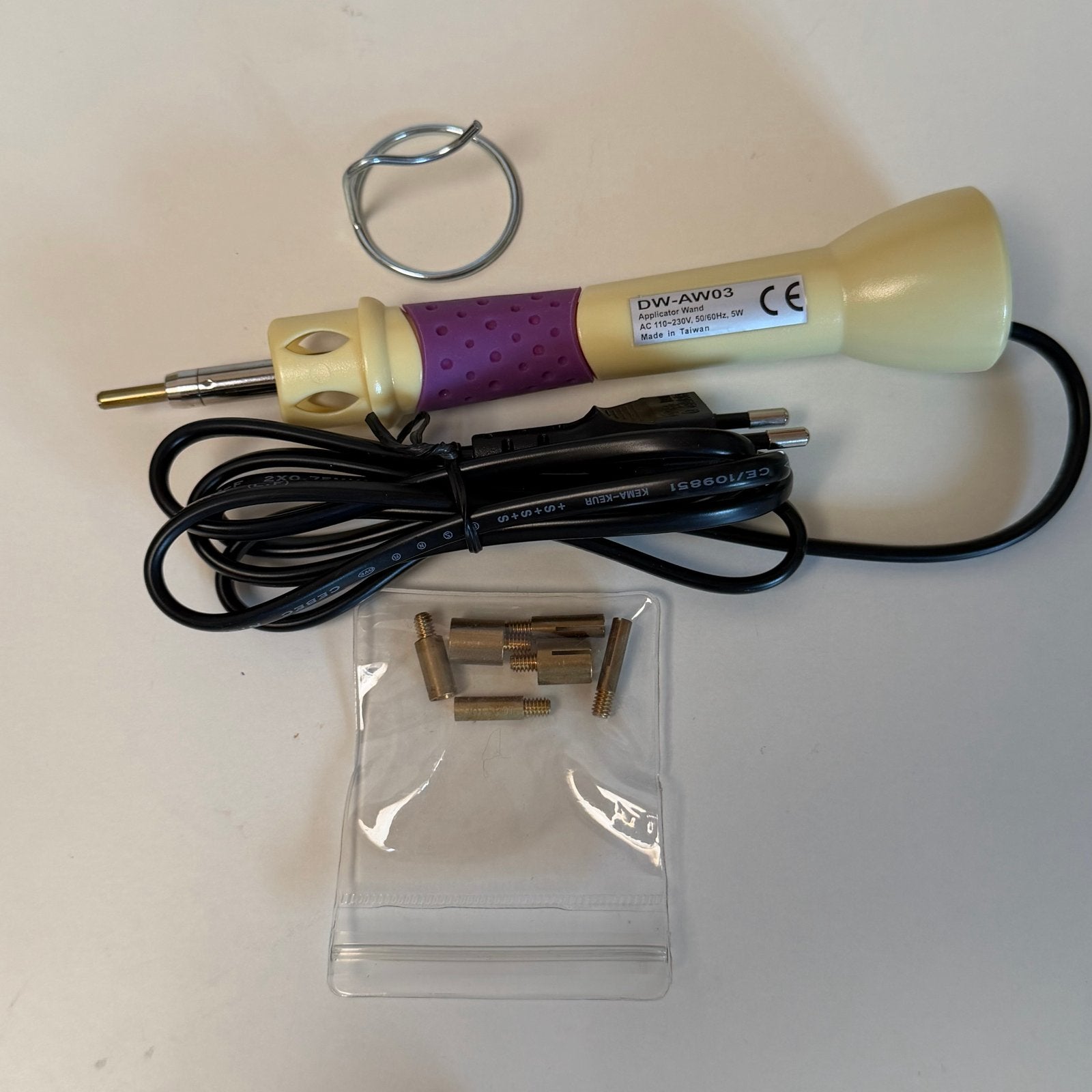 Hotfix Rhinestone Applicator met Opzetstukken - DW-AW03, Ophalen of Verzenden, Gebruikt, Applicator