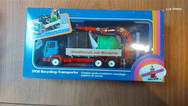 Siku 2920 Mercedes Recylcing - D, Ophalen of Verzenden, Zo goed als nieuw, Bus of Vrachtwagen, SIKU