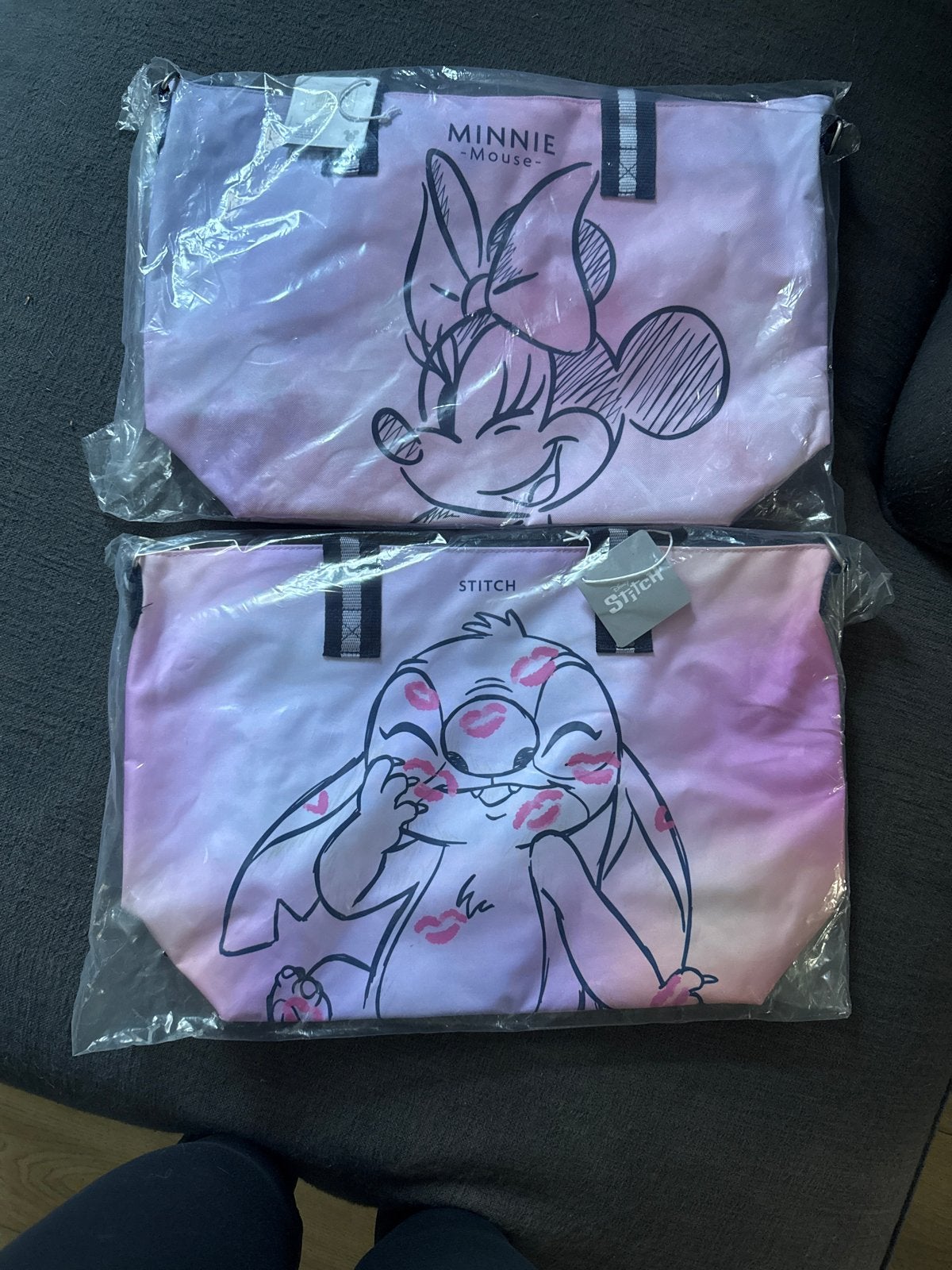 Nieuwe Minnie Mouse & Stitch tassen (ook los), Ophalen of Verzenden, Nieuw, Roze, Overige typen