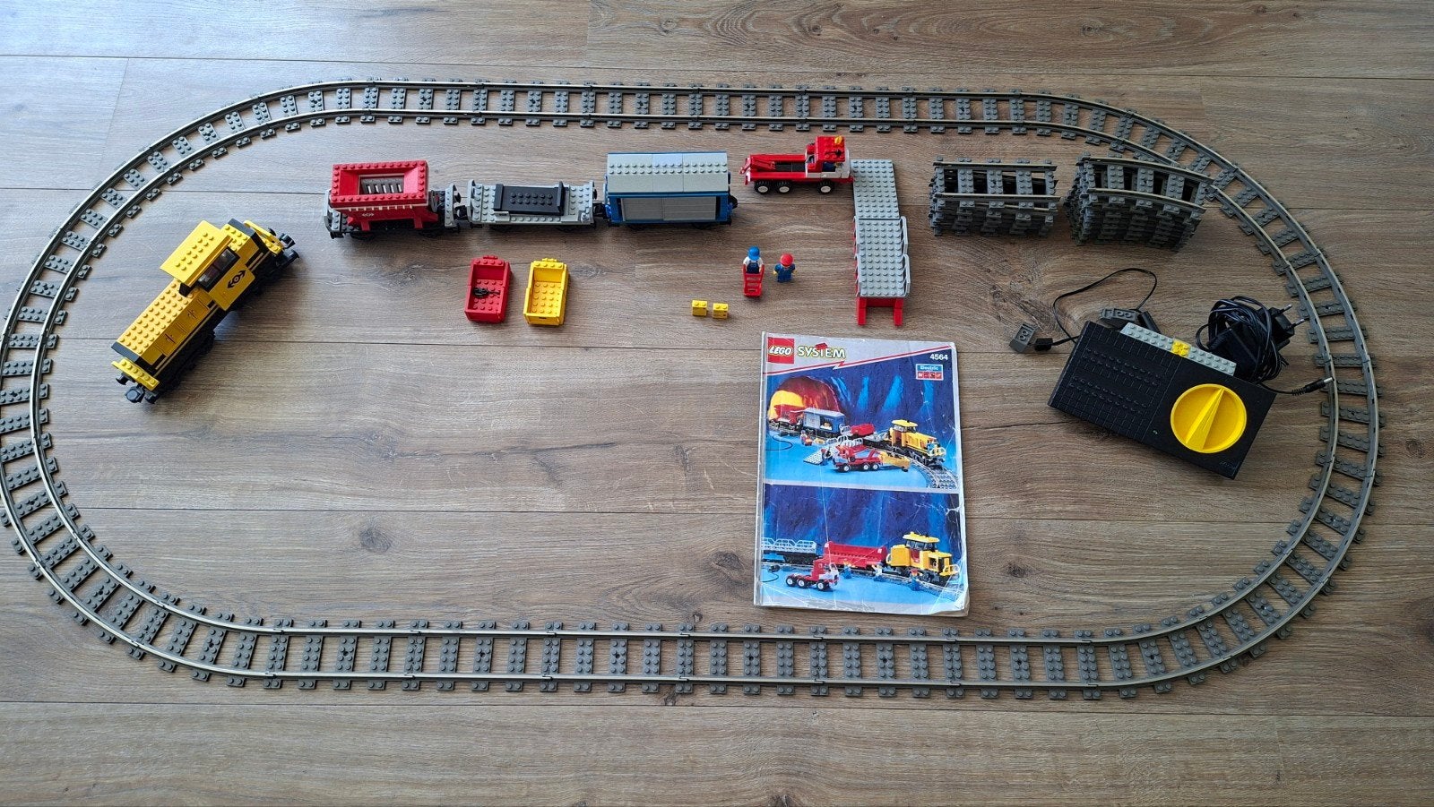 Lego 4564 Freight Rail Runner. Compleet en met boekje., Kinderen en Baby's, Speelgoed | Duplo en Lego, Ophalen