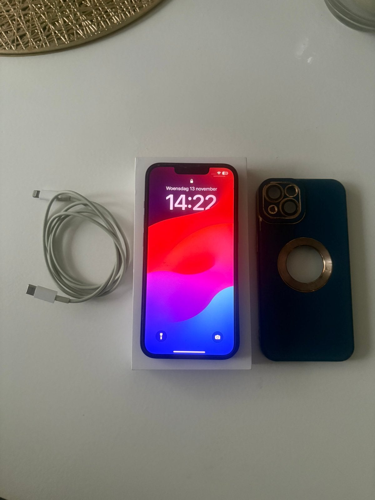 Iphone 13 128gb, Telecommunicatie, Mobiele telefoons | Apple iPhone, Verzenden, Zo goed als nieuw, 128 GB, IPhone 13