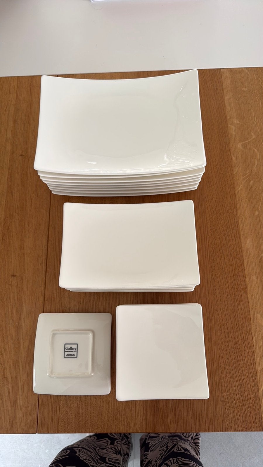 24 delig servies/ borden Gallery earthenware, Ophalen, Minder dan 20 cm, Zo goed als nieuw, Minder dan 5 m²