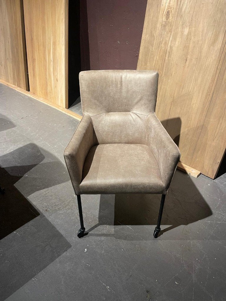 Eettafelstoelen set Numa met wieletjes, Ophalen, Info@hedimeubelen.nl, Hedi meubelen, Nieuw