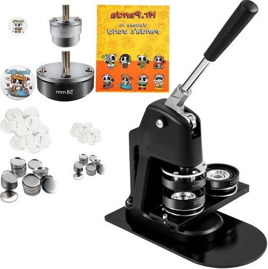 Button Maker - Buttonmachine - Pin Maker - Badge Maker Machi, Hobby en Vrije tijd, Corvance B.V., Verzenden, Nieuw, Corvancebol@gmail.com