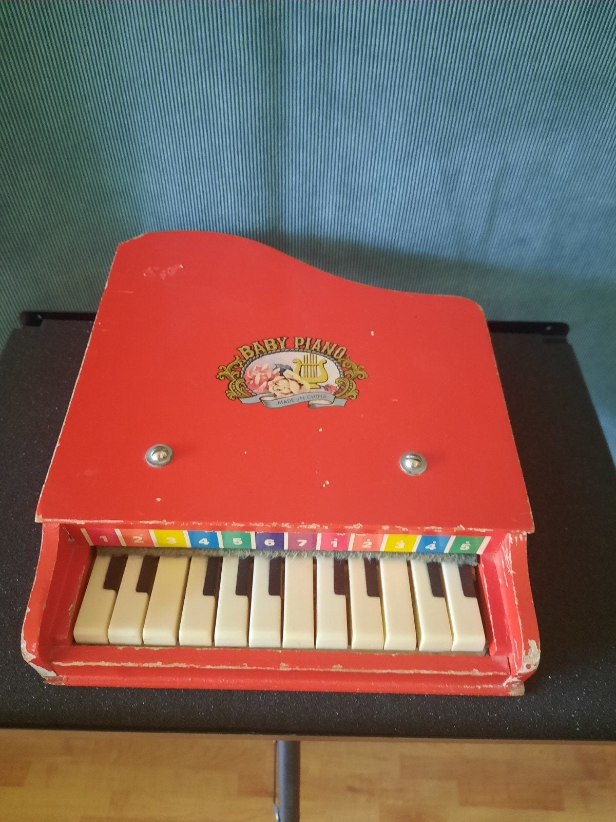 Vintage Baby Piano, Ophalen of Verzenden, Gebruikt, Overige typen, Met geluid