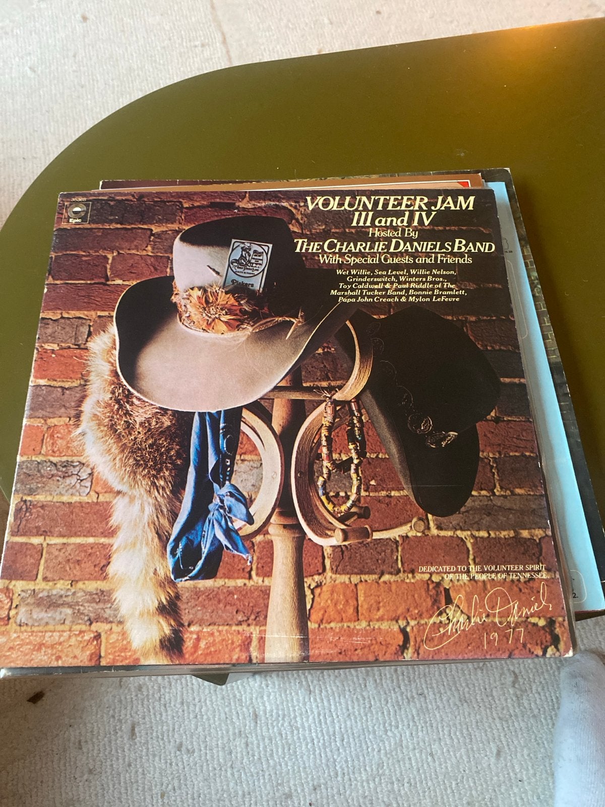 The Charlie Daniels Band - Volunteer Jam III and IV LP, Gebruikt, Ophalen of Verzenden, Live-album, Inclusief boekje