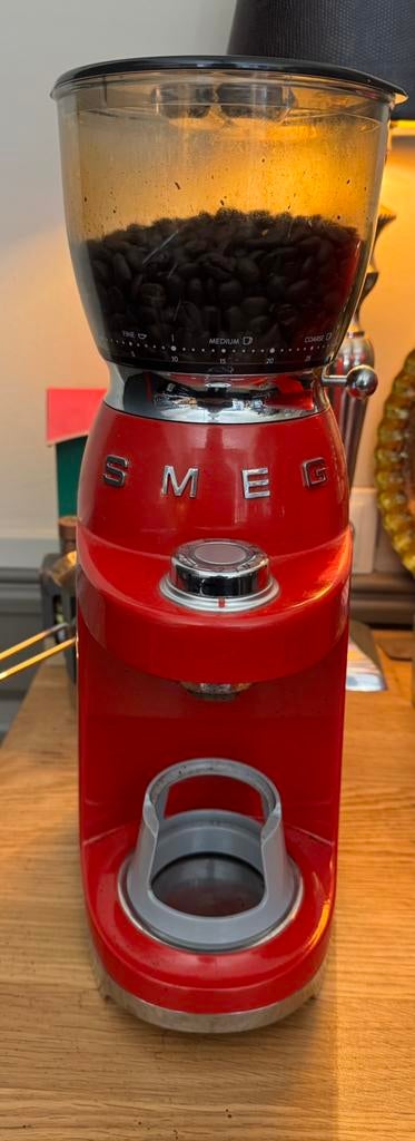 SMEG elektrische koffiemolen, Witgoed en Apparatuur, Koffiemachine-accessoires, Verzenden, Zo goed als nieuw