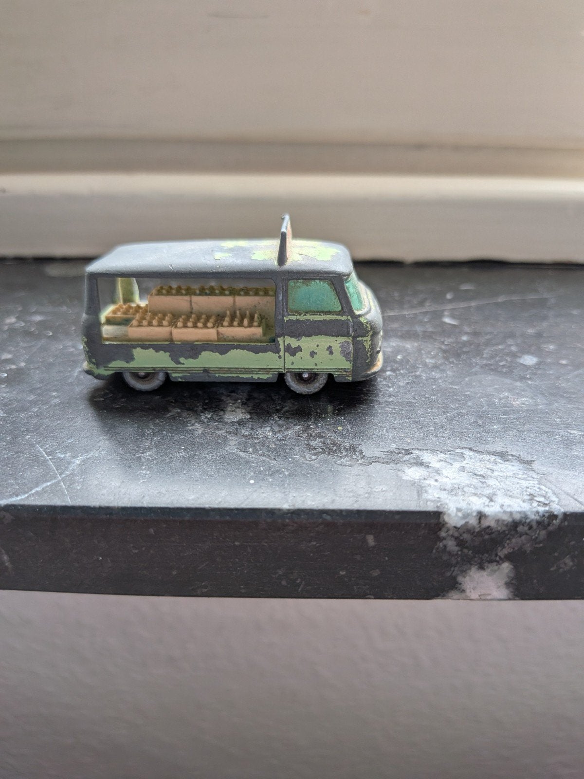 Vintage Matchbox Lesney Milk Float No. 2, Ophalen of Verzenden, Gebruikt