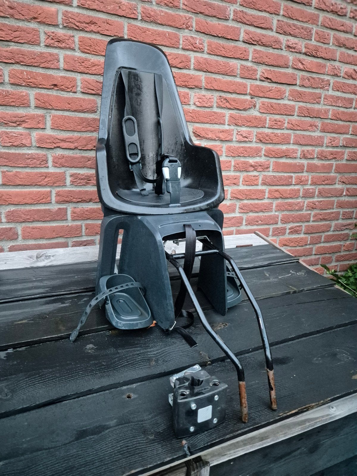 Bobike Achterzitje voor Kinderen + beugel voor framemontage, Ophalen, Achterzitje, 9 t/m 36 kg, Bobike
