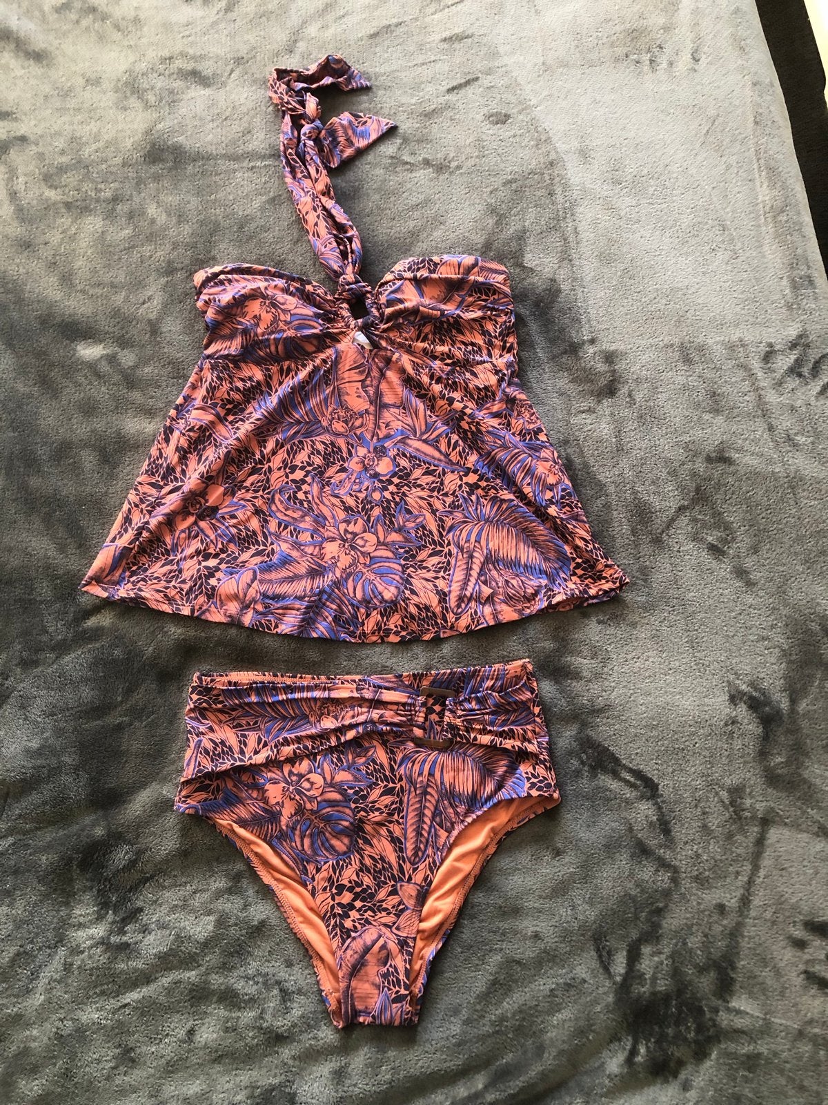 Maat 40 ongedragen Tankini set van Livera, Kleding | Dames, Ophalen of Verzenden, Nieuw, Meerkleurig, Bikini