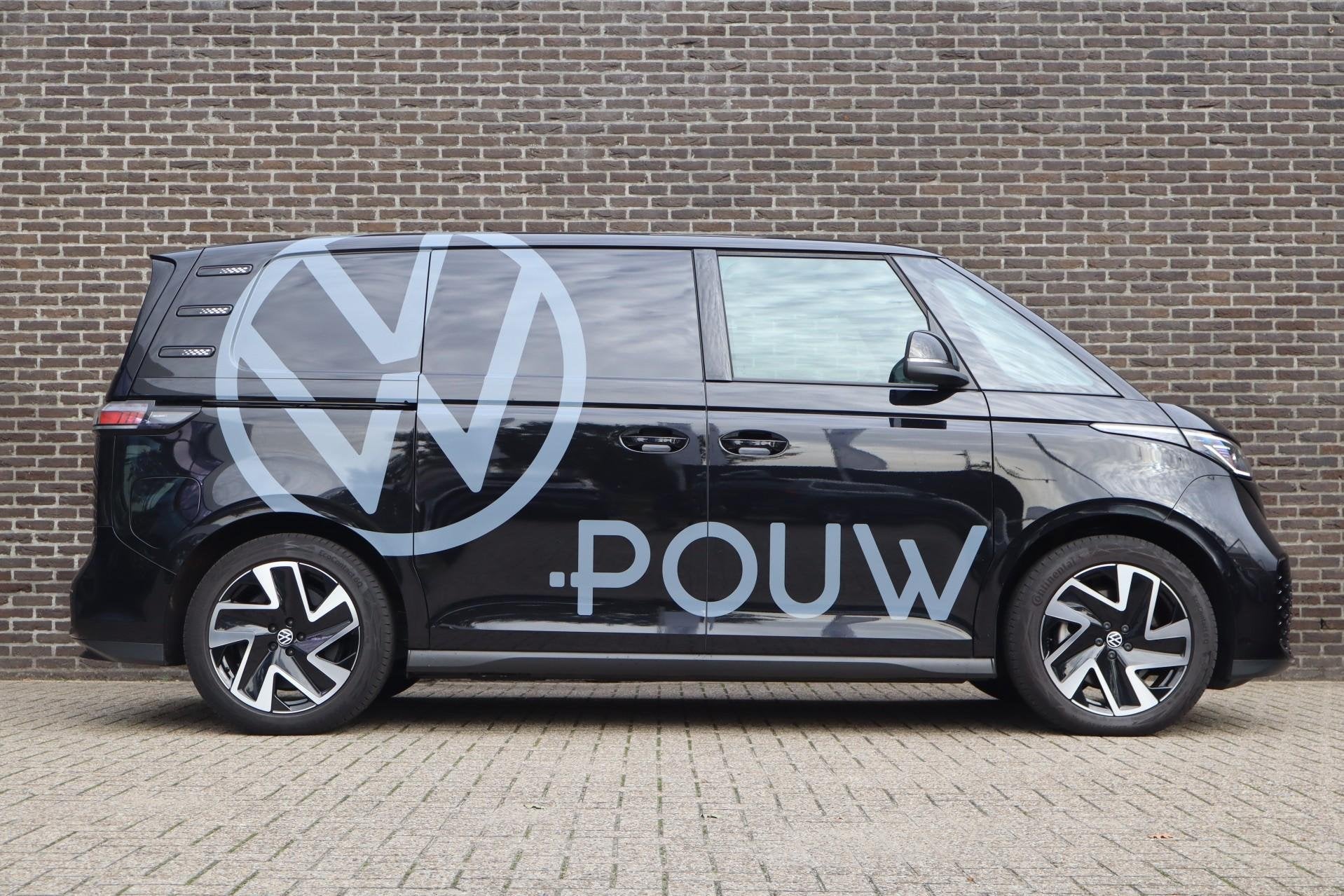 Volkswagen ID. Buzz Cargo 286pk 79 kWh | Trekhaak | Matrix L, Auto's, Automaat, 12 maanden, 510 min, Zwart