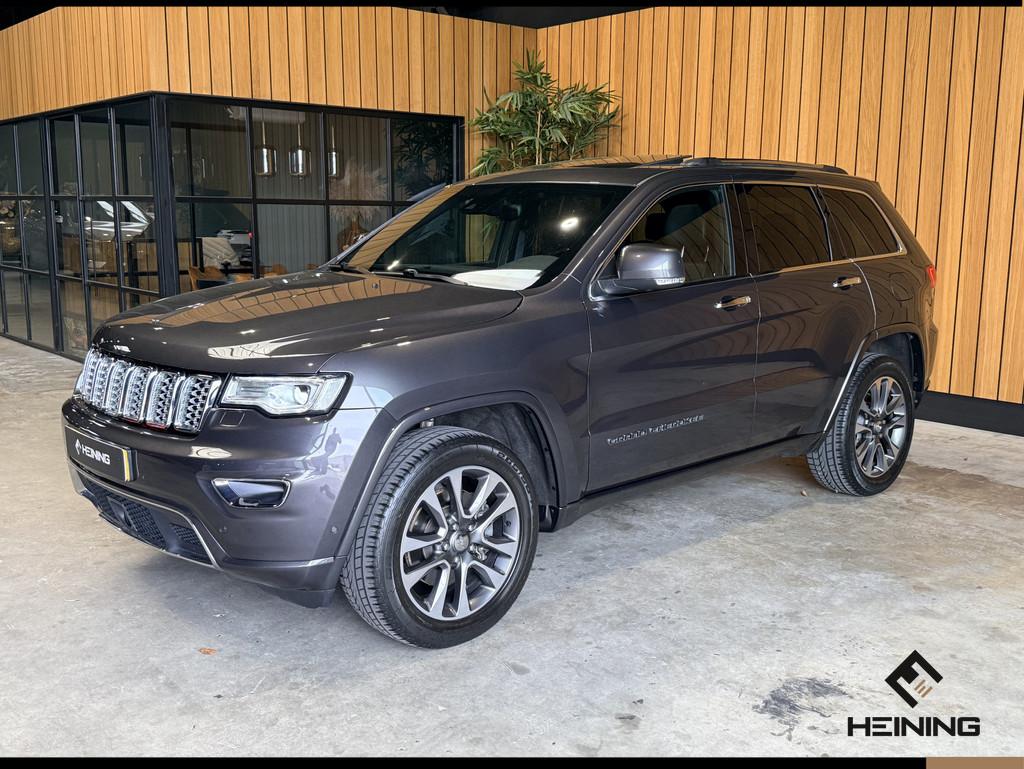 Jeep Grand Cherokee 3.6 Overland. Leer. Navi. Apple-carplay., Auto's, Gebruikt, Bedrijf, Vierwielaandrijving, SUV of Terreinwagen