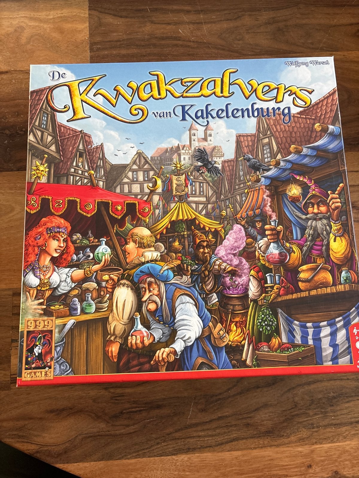 De Kwakzalvers van Kakelenburg bordspel, Drie of vier spelers, Ophalen of Verzenden, Zo goed als nieuw