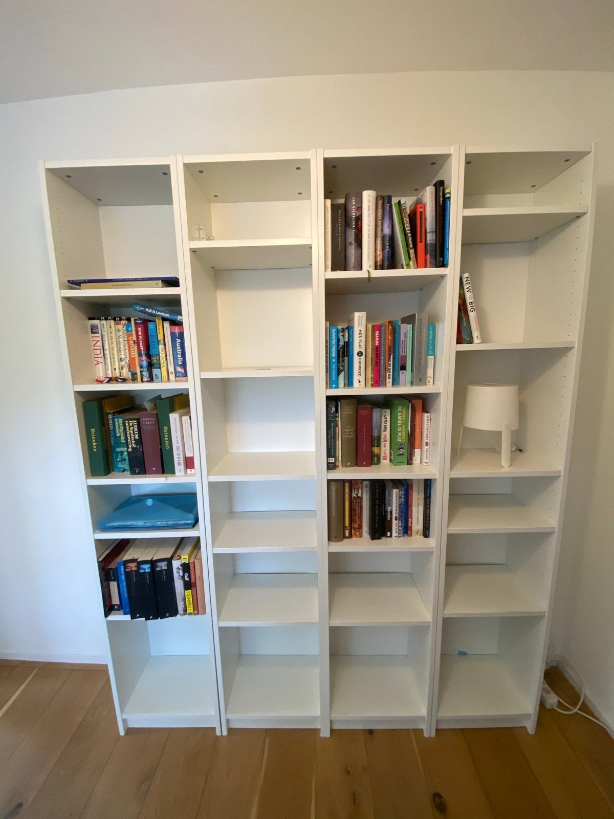 Ikea Billy boekenkast 4x 40 cm breed /203 cm hoog/26 cm diep, Ophalen, 200 cm of meer, 50 tot 100 cm, Zo goed als nieuw