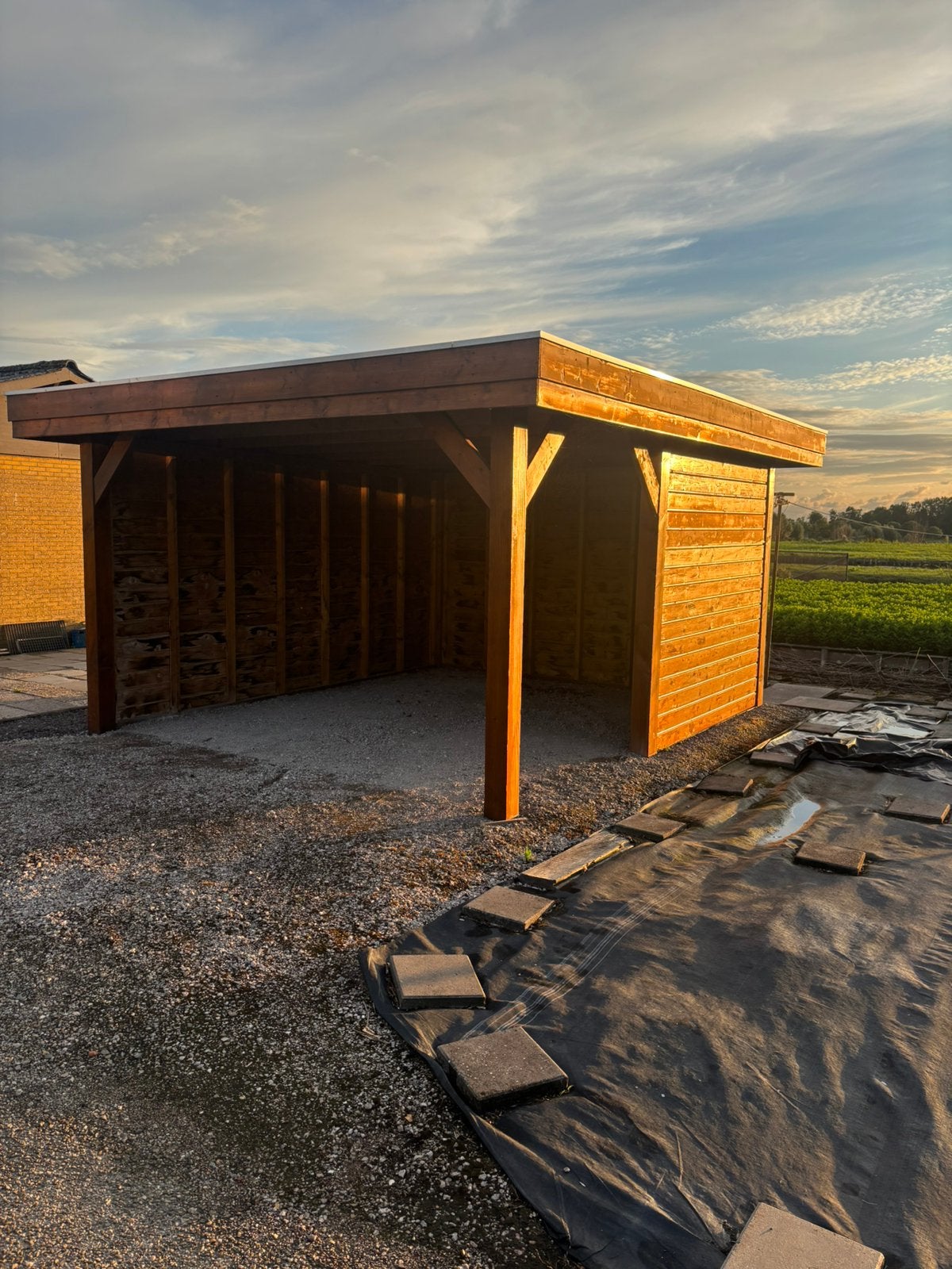 Zeer nette carpoort, Ophalen, Zo goed als nieuw, Carport