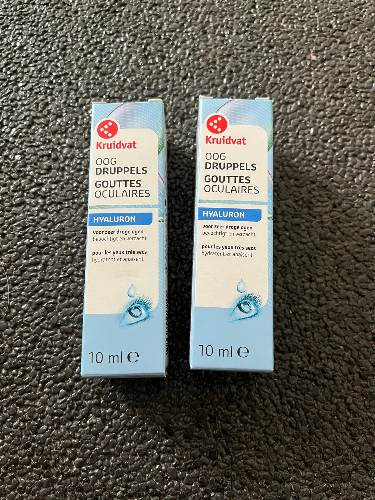 Nieuw Kruidvat Oogdruppels Hyaluron voor droge ogen (2x10ml), Ophalen, Nieuw, Ogen, Verzorging