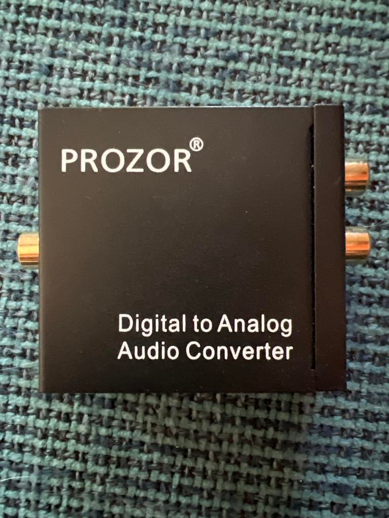 PROZOR Digitale naar Analoge Audio Converter, Ophalen of Verzenden, Gebruikt