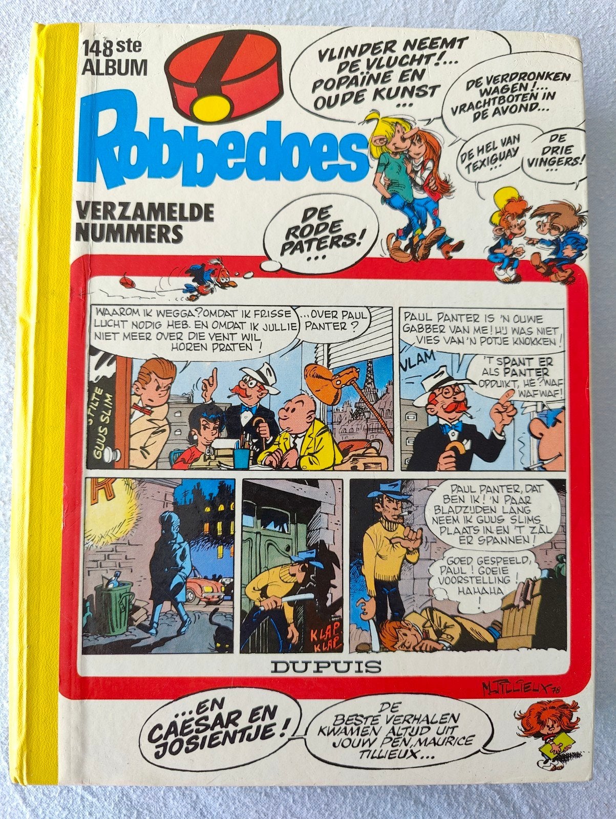 Robbedoes 148ste Album - Verzamelde Nummers, Eén stripboek, Ophalen of Verzenden, Gelezen, Dupuis