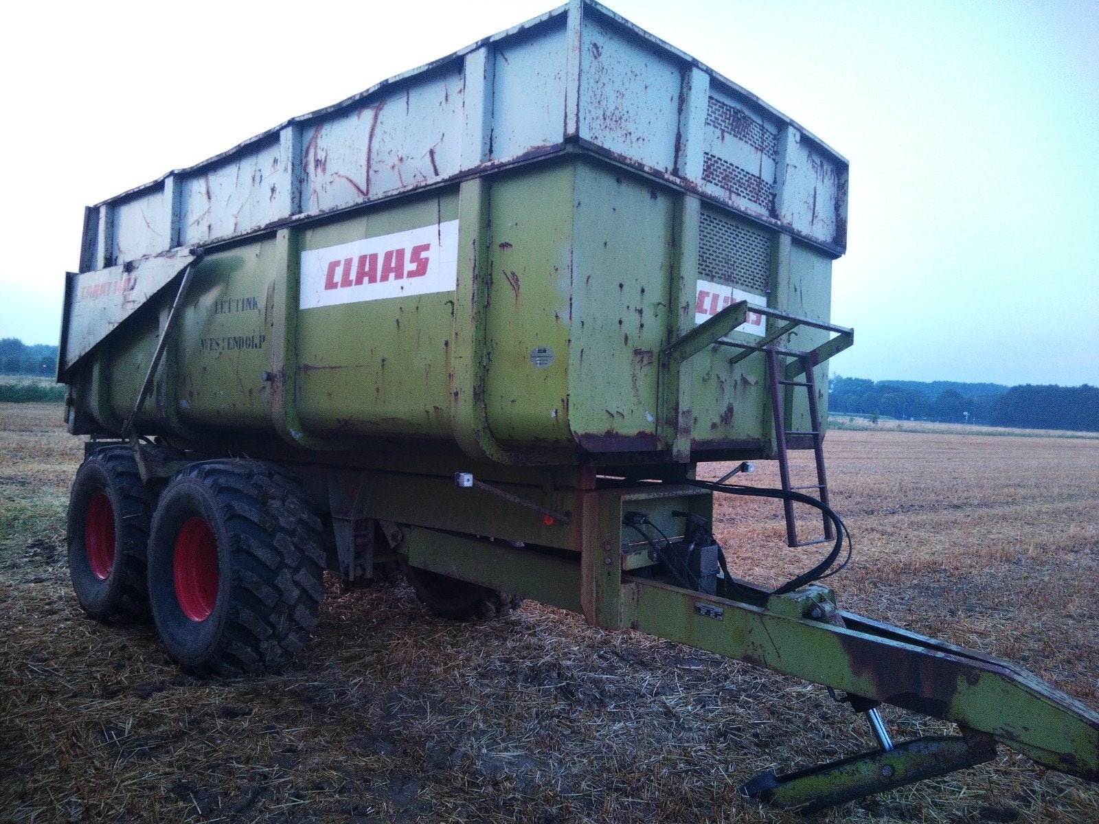 Claas carat 140 kipper, Ophalen, Akkerbouw, Aardappeltechniek