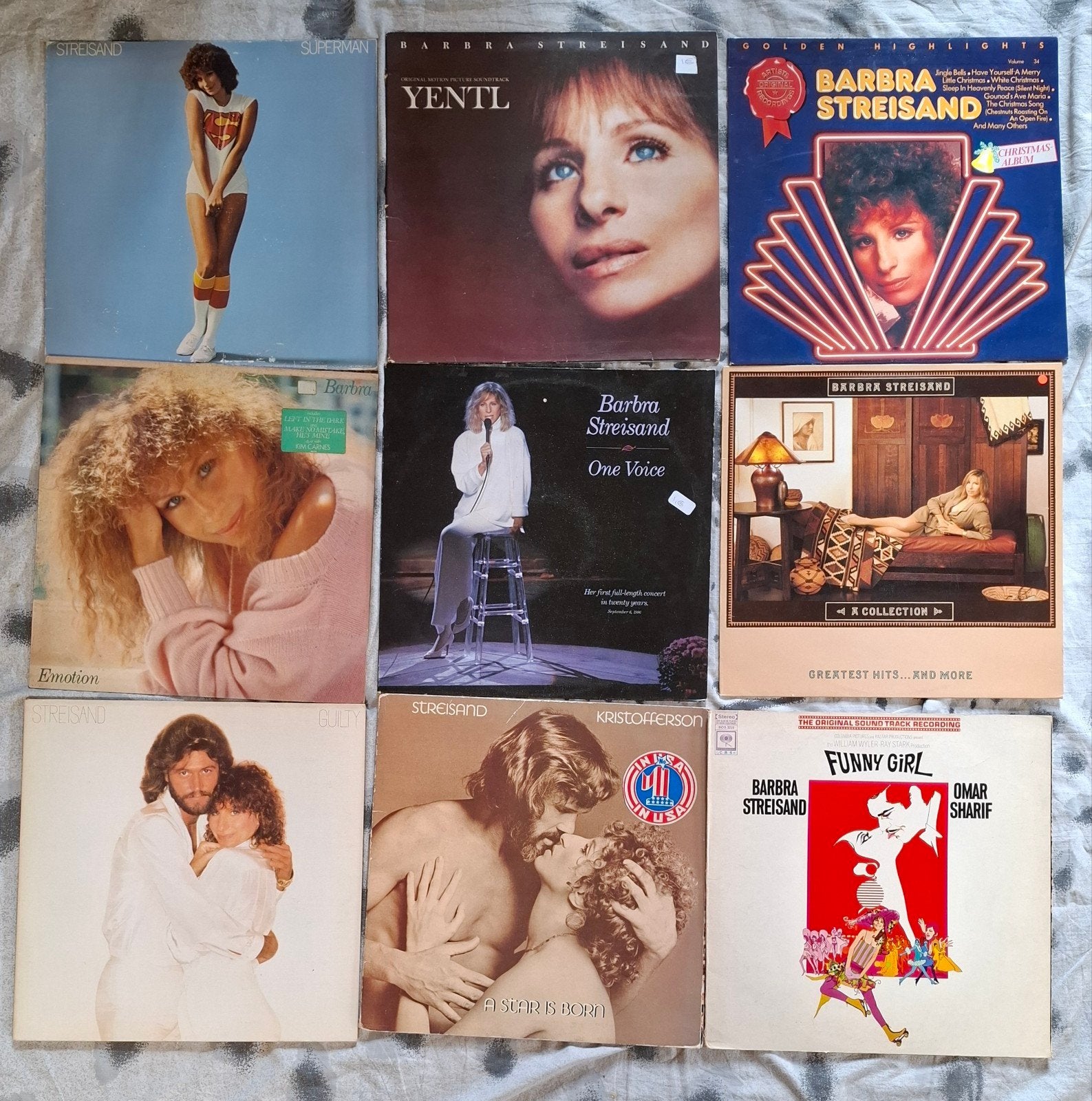 Barbra Streisand LP collectie - 9 albums, LP, Gebruikt, Pop, Ophalen of Verzenden