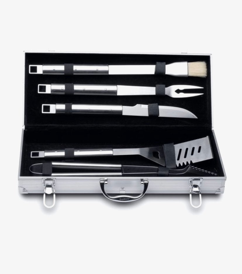 BergHOFF BBQ Bestekset in Aluminium Koffer - Nieuw, Ophalen of Verzenden, Nieuw