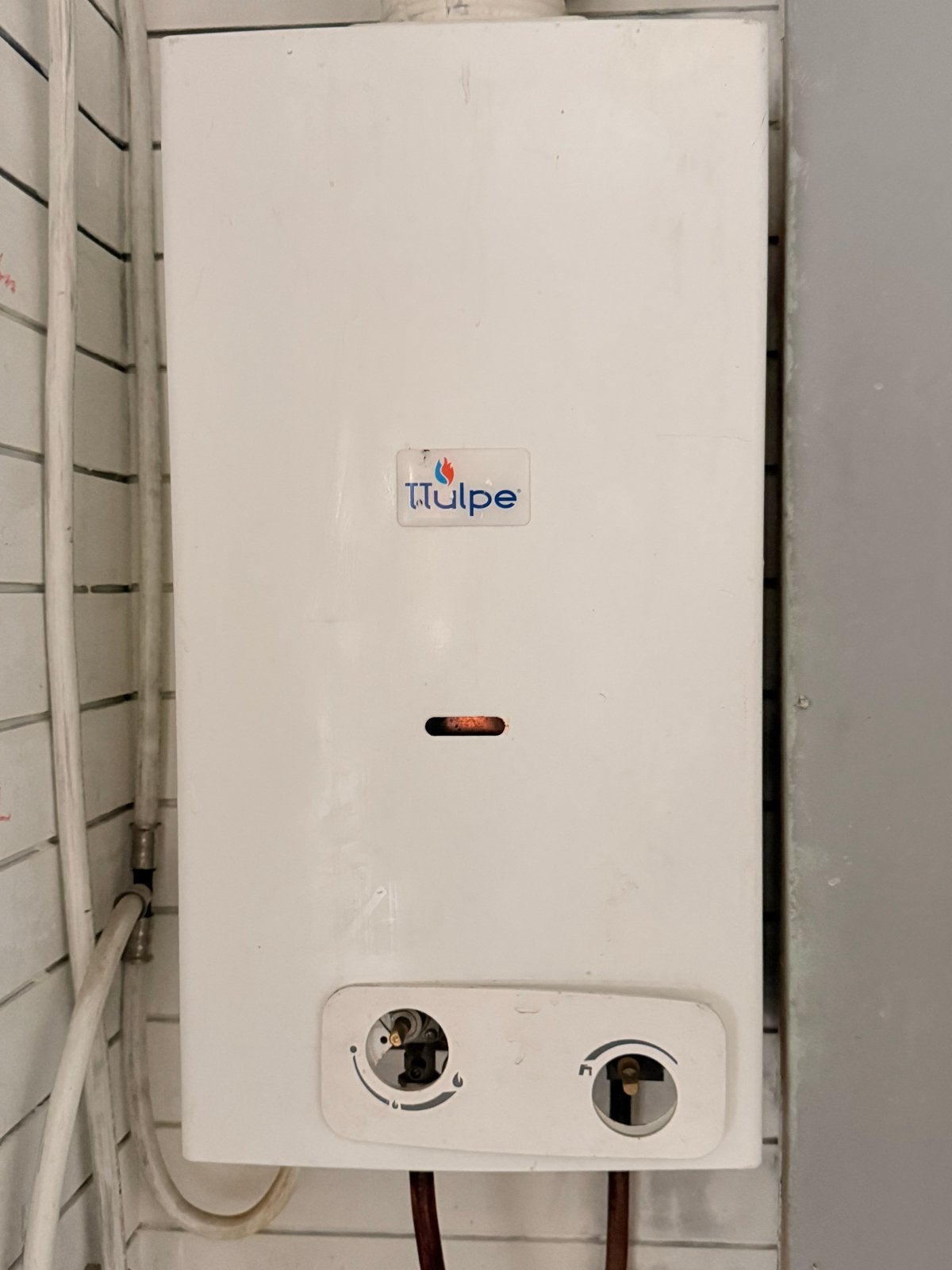 TTulpe Indoor B-11 P37 Eco Geiser (2024 nieuw aangeschaft), Geiser, Ophalen of Verzenden, Minder dan 20 liter, Propaan of Butaan