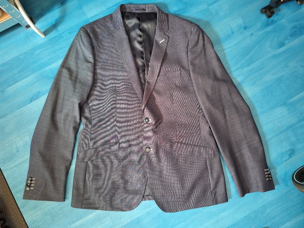 Blauw heren colbertmt.54 nieuw c&a, Kleding | Heren, Kostuums en Colberts, Maat 52/54 (L), Blauw, Nieuw, C&A