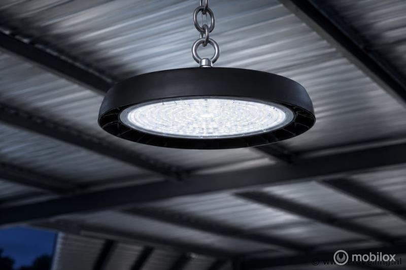 Online Veiling: 5 x LED Highbay UFO – 100W – 6400K Koud W..., Nieuw