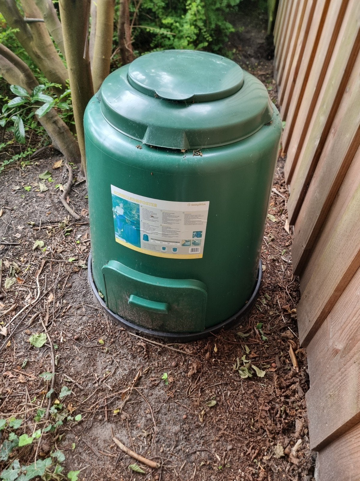 Compostvat Garantia zgan, Tuin en Terras, Aarde en Mest, Ophalen