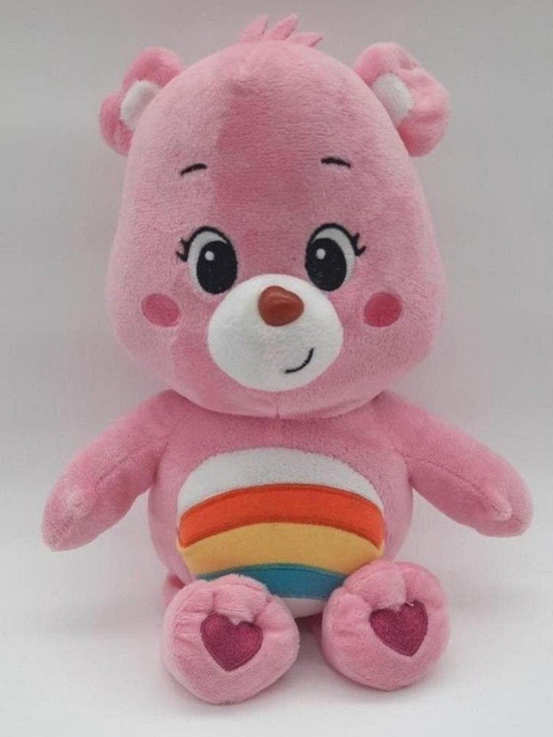 Troetelbeer / Care Bears Cheer Bear ca. 30cm uit 2020, Ophalen of Verzenden, Zo goed als nieuw, Beer, Middelgroot (20 tot 80 cm)