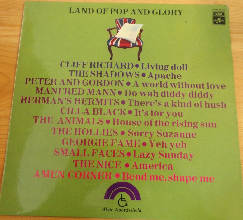 Land of pop and glory (LP), Cd's en Dvd's, LP, Gebruikt, Pop, Ophalen of Verzenden