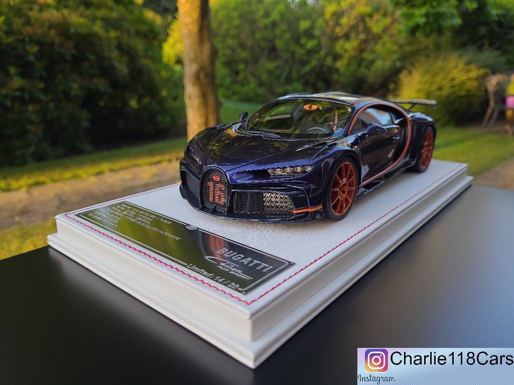 Davis & Giovanni D&G 1/18 Bugatti Chiron Pur Sport, Ophalen of Verzenden, Nieuw, Overige merken