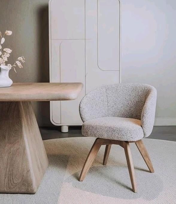 Showroommodel | 4 Stoelen Brescia | Beige / Wit, Ophalen, Wit, Nieuw, Eén