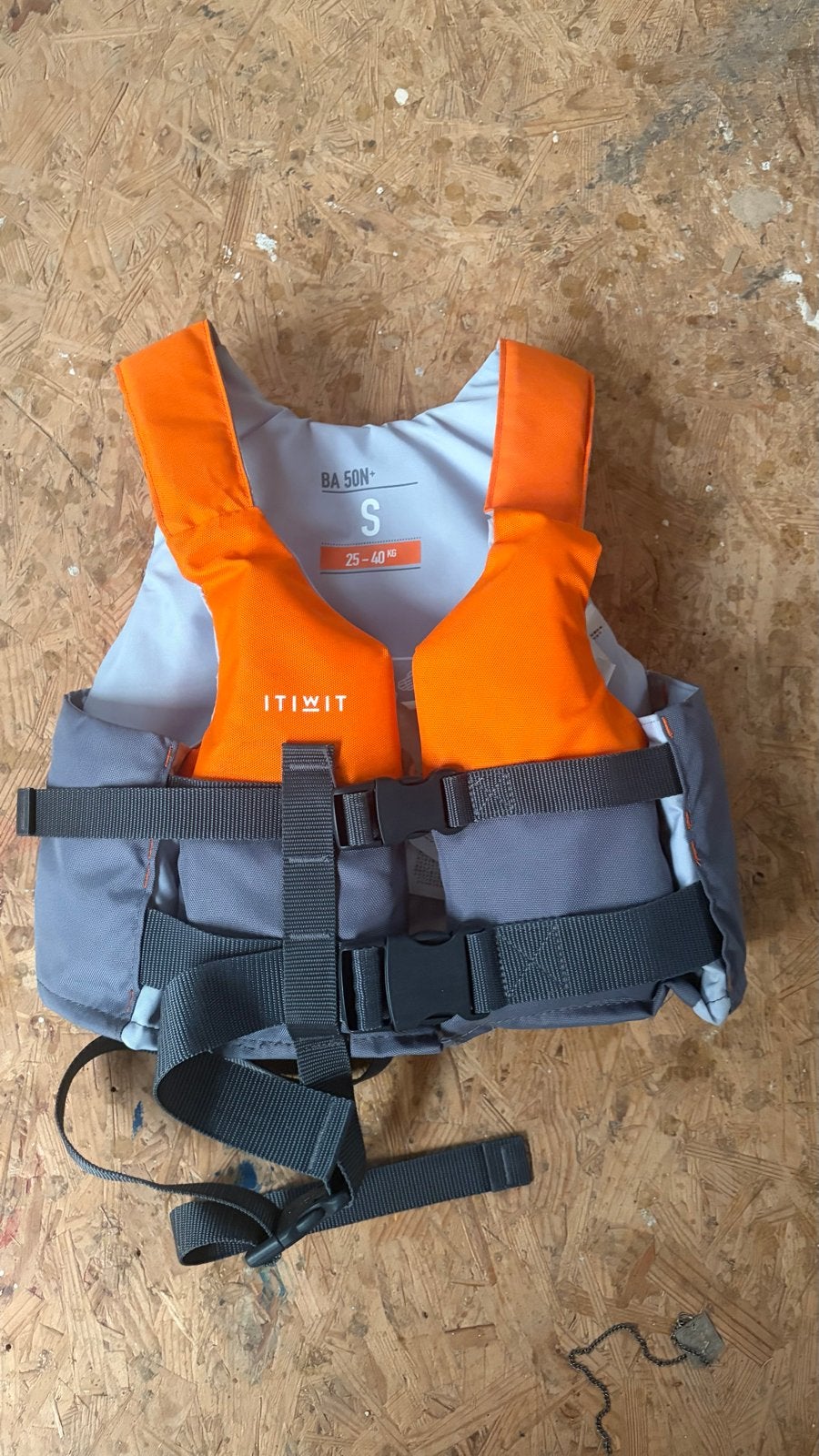 Itiwit zwemvest kids maat S, 25-40 kg, Ophalen of Verzenden, Gebruikt, Kind, Reddingsvest of Zwemvest