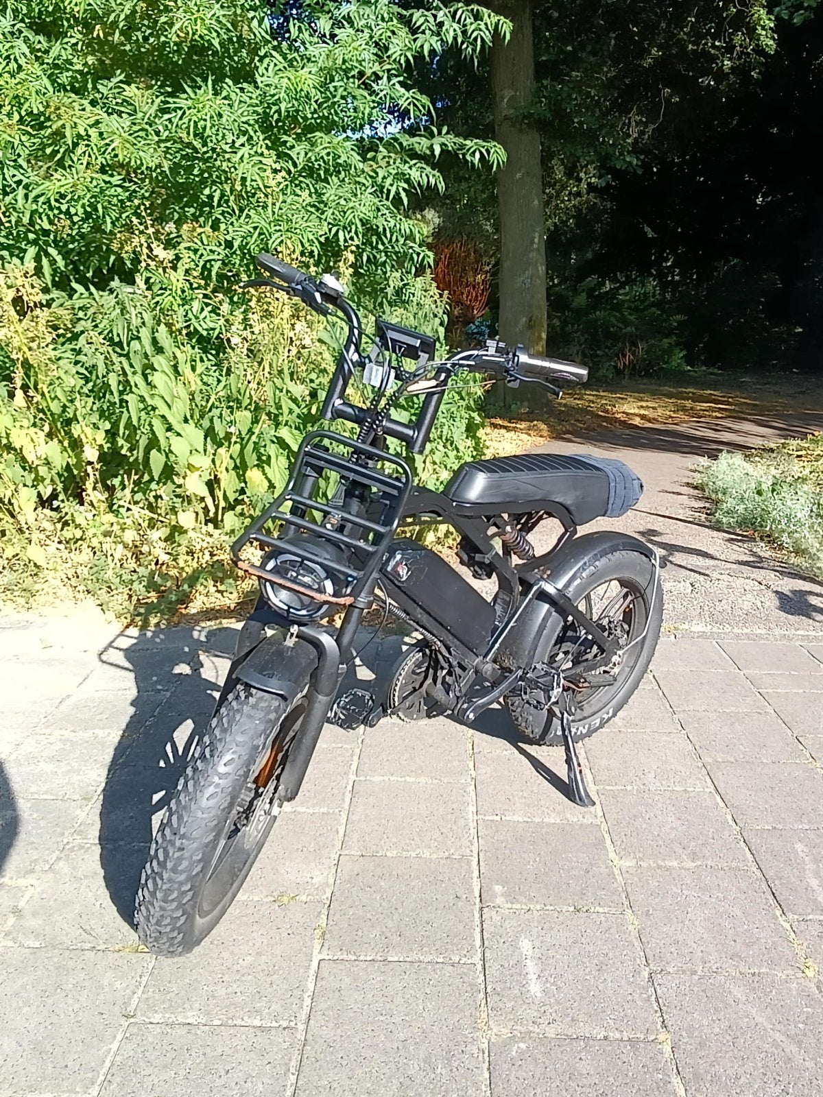Fatbike la souris V20 pro, Fietsen en Brommers, Elektrische fietsen, Zo goed als nieuw, 51 tot 55 cm, 30 tot 50 km per accu, Ophalen
