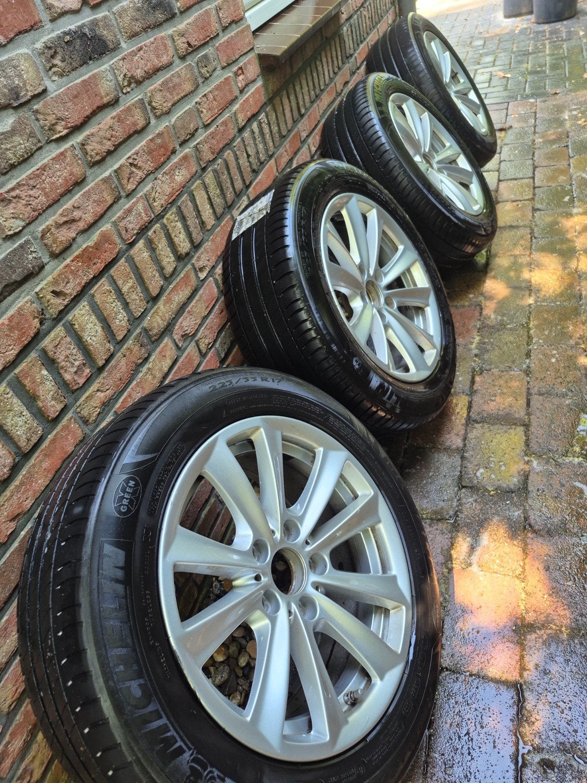 Michelin Zomerbanden met Velgen - 225/55R17, Ophalen