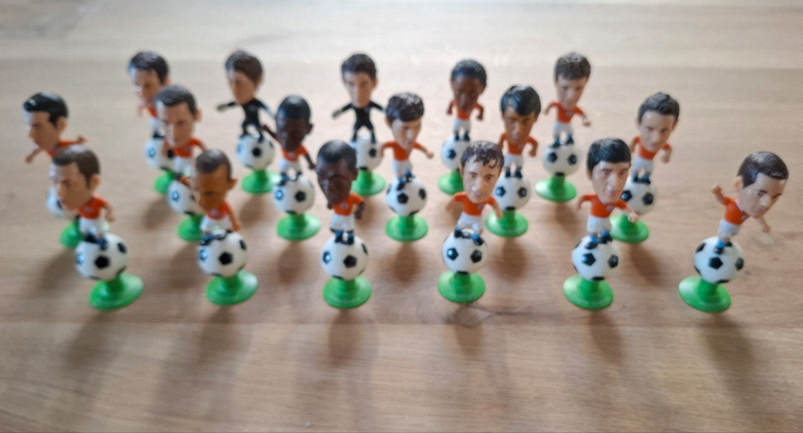 Voetbal poppetjes EK 2008, Ophalen of Verzenden, Zo goed als nieuw, Buitenlandse clubs, Beeldje of Poppetje