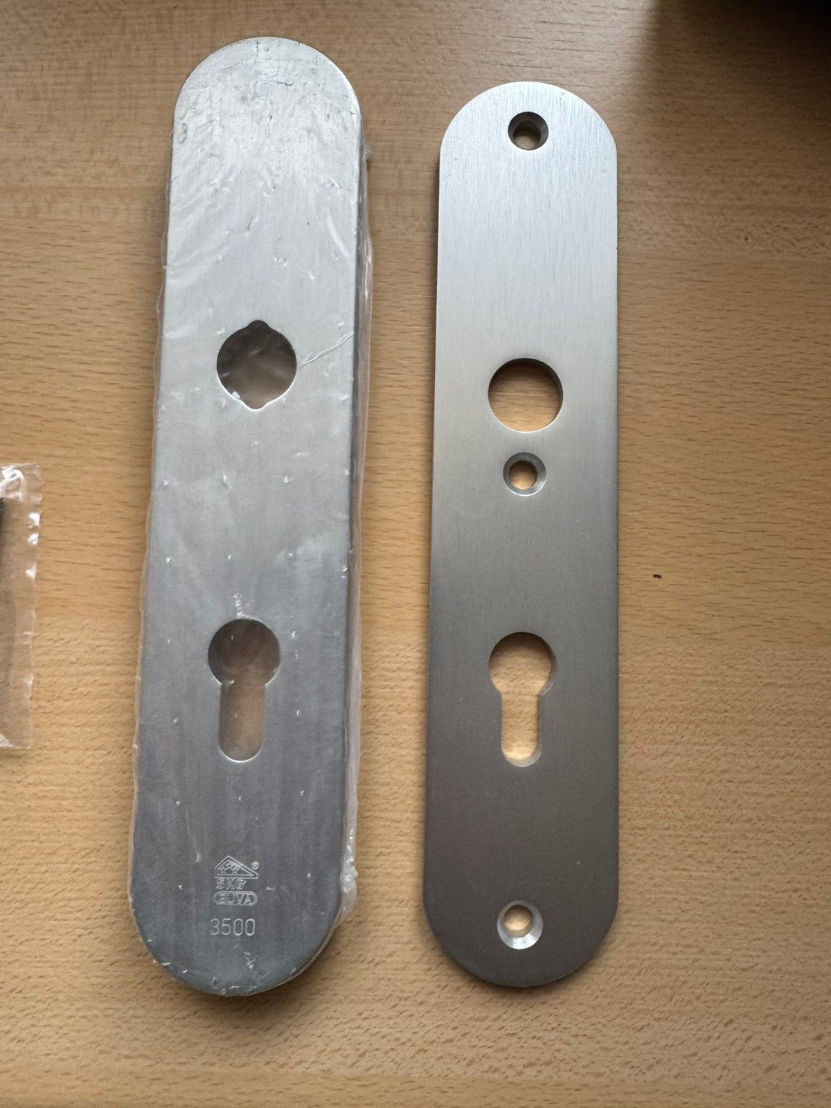 Deur schilden buva 72 mm pc maat, Ophalen of Verzenden, Zo goed als nieuw, Klink of Kruk