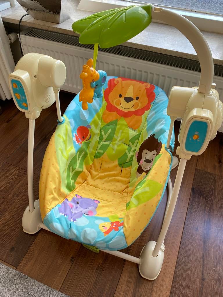 Schommelstoel Fisher-Price, Ophalen, Gebruikt, Overige typen, Met geluid