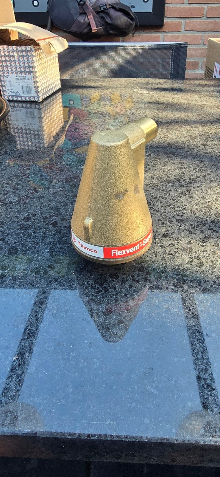 Flamco Flexvent Super 1/2" ontluchter, Doe-het-zelf en Verbouw, Sanitair, Ophalen of Verzenden, Nieuw, Koper, Overige typen